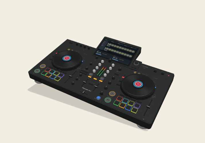 Pioneer DJ XDJ-RX3, reconstitution 3D Pacto